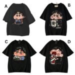 Sinchan T-Shirt Series (Black Series)
