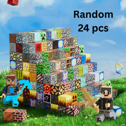 Magnetic Block World - Random 24pcs