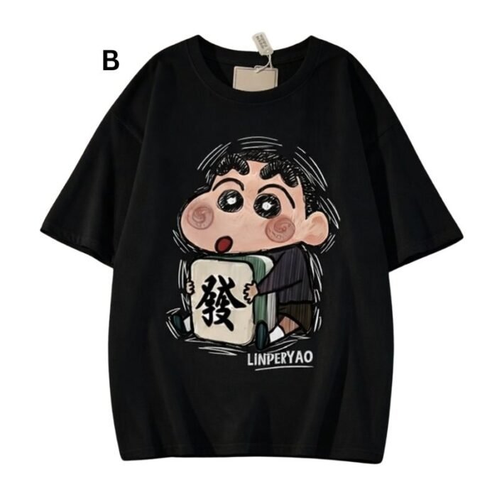 Sinchan T-Shirt Series (Black Series) - Image 4