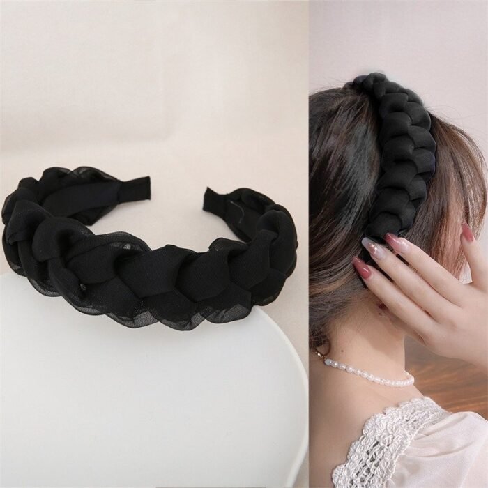 Colourful Braided Headband - Image 4