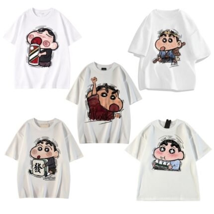 Sinchan T-Shirt Series (White Edition)