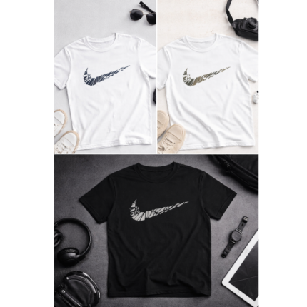 Minimal Curve Logo T-Shirt