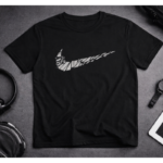 Minimal Curve Logo T-Shirt - Image 2