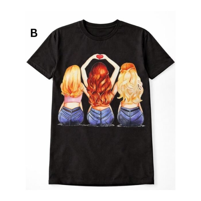 Friendship Printed T-shirt - Image 3