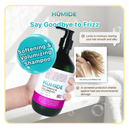 HUMIDE Softening & Volumizing Hair Shampoo | For Thin & Dry Hair (500 ml)