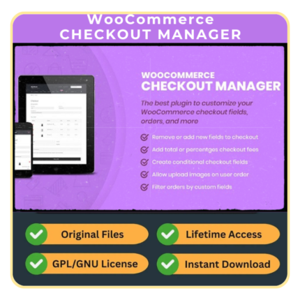 WooCommerce Checkout Manager Pro — (Free Updates + GPL)