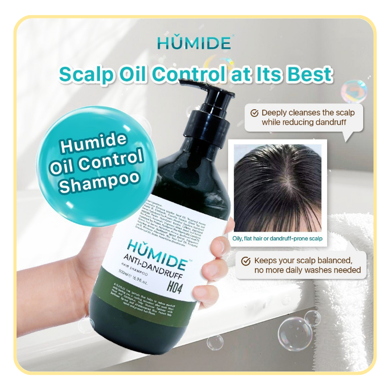 3-3.png HUMIDE Anti-Dandruff Hair Shampoo | For Oily, Itchy & Combination Scalp (500 ml) - Image 1