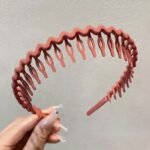 Bando Fesyen🎀 Matte Hair Hoop Non-Slip Hair Band - Image 3