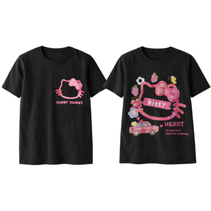 Hello Kitty Cute Graphic T-Shirt – Sweet Kitty Cartoon Tee