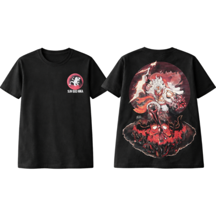 Anime Sun God Nika Graphic T-Shirt – Premium Cotton Oversize Streetwear Tee