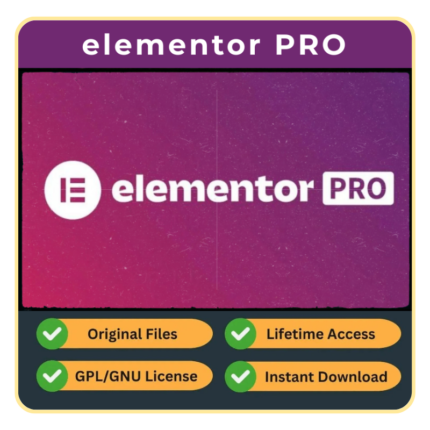 Elementor Pro (GPL) – Latest Version | Lifetime Updates Upon Request