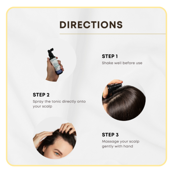 HUMIDE Hair Scalp Activator Spray | Hair Tonic for Scalp Repair & Growth (120 ml) - Image 6