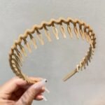 Bando Fesyen🎀 Matte Hair Hoop Non-Slip Hair Band - Image 4