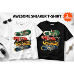 👕 AWESOME SNEAKER T-SHIRT (2 COLORS) 👕