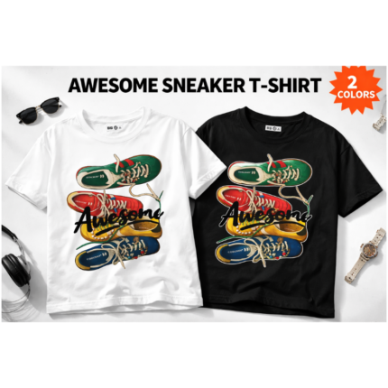 👕 AWESOME SNEAKER T-SHIRT (2 COLORS) 👕
