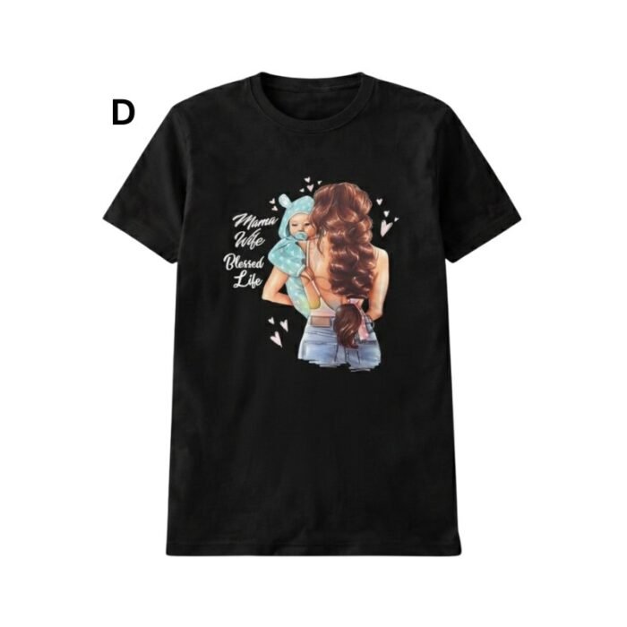 Super Mom Printed T-shirt - Image 5