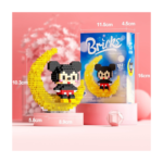 Bricks Moon Series – Cute Character Micro Block Building Set - Image 2