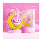 Bricks Moon Series – Cute Character Micro Block Building Set - Image 8