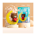 Bricks Moon Series – Cute Character Micro Block Building Set - Image 10