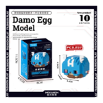 Damo Egg Model – Pixel Brick Series - Image 4