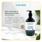 HUMIDE Anti-Hair Loss & Repair Solution Shampoo | Strengthens & Restores Damaged Hair (500 ml) - Image 2