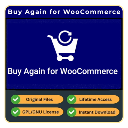 Buy Again for WooCommerce (Free Updates + GPL)