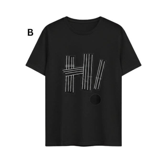 Trendy streetwear HI T-shirt - Image 3