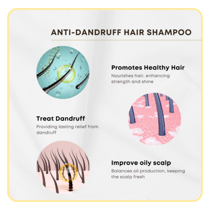 HUMIDE Anti-Dandruff Hair Shampoo | For Oily, Itchy & Combination Scalp (500 ml) - Image 5