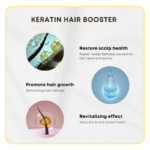 HUMIDE All-in-One Keratin Hair Booster Hair Perfume Spray | 3-in-1 Repair, Moisture & Shine (100 ml) - Image 3