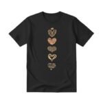 Leopard Heart Print T-shirt - Image 2