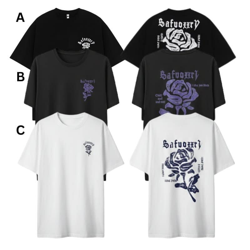 8-8.jpg Retro High Street Rose T-shirt - Image 1