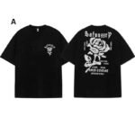 Retro High Street Rose T-shirt - Image 2