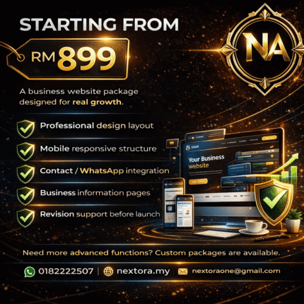 Business Website Design Package – RM899