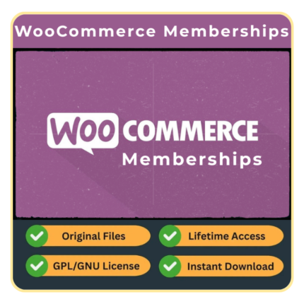 WooCommerce Memberships – Membership & Access Control Plugin