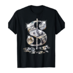 Dollar Sign Money Graphic T-Shirt