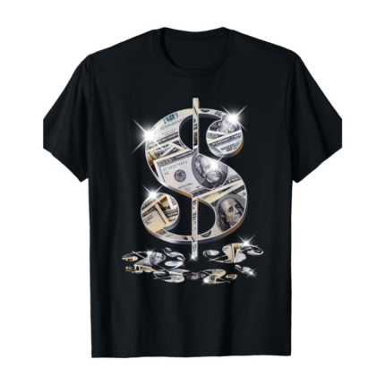 Dollar Sign Money Graphic T-Shirt
