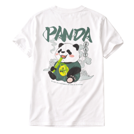 Panda Graphic Printed T-Shirt