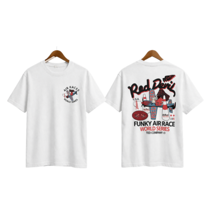 Red Devil Air Race T-Shirt (Front & Back)