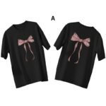 Butterfly Ribbon Printed T-shirt - Image 2