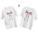 Butterfly Ribbon Printed T-shirt - Image 3