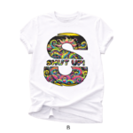 Psychedelic “S” Graphic T-Shirt – SHUT UP! Edition - Image 2
