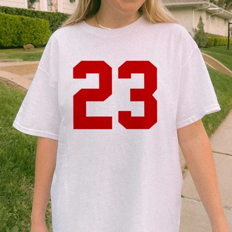 8-3.jpg Sporty Number T-shirt - Image 1