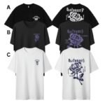 Retro High Street Rose T-shirt