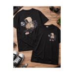 Unisex Streetwear Graphic T-Shirt “Strong Series” – Front & Back Print